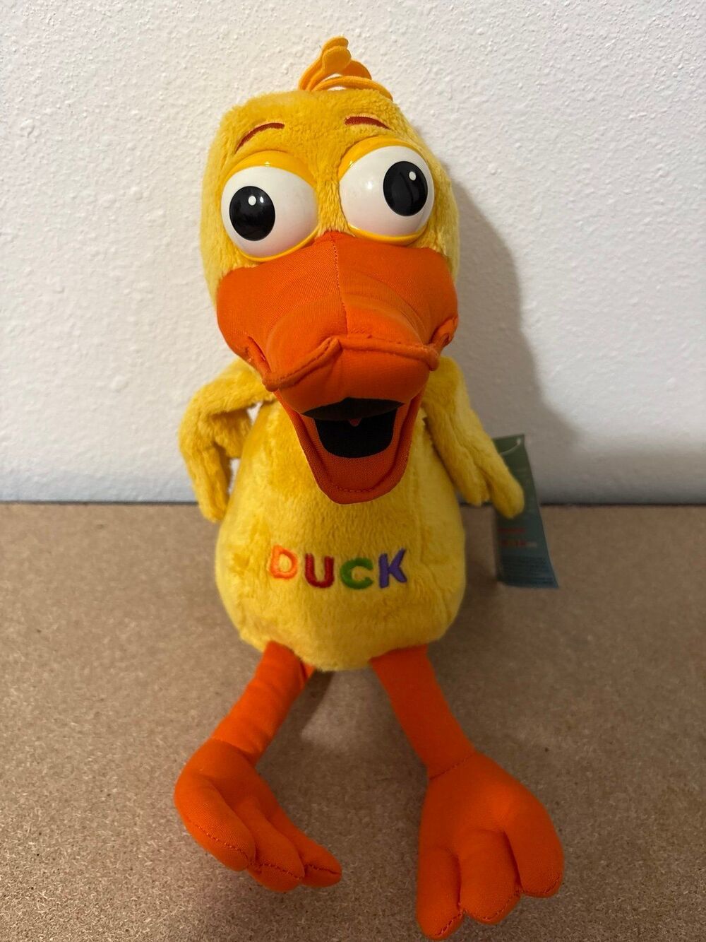 SUPER RARE Word World Plush Word Friend Yellow Duck PBS Kids! New with Tags